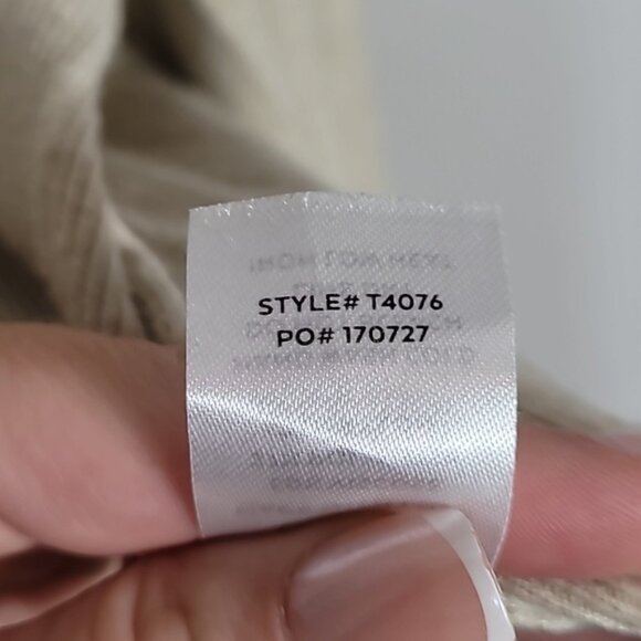 Lulus Ribbed Knit Cardigan Size L Cream Ivory Pockets Chunky Knit Coastal Lagen - Picture 9 of 13